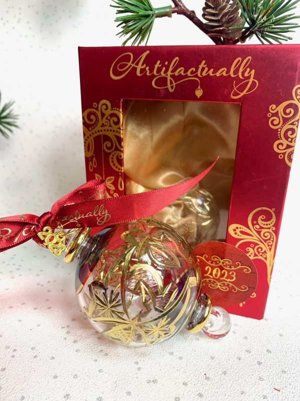 2023 'Year' Bauble (M) ~ Smoke - Image 6