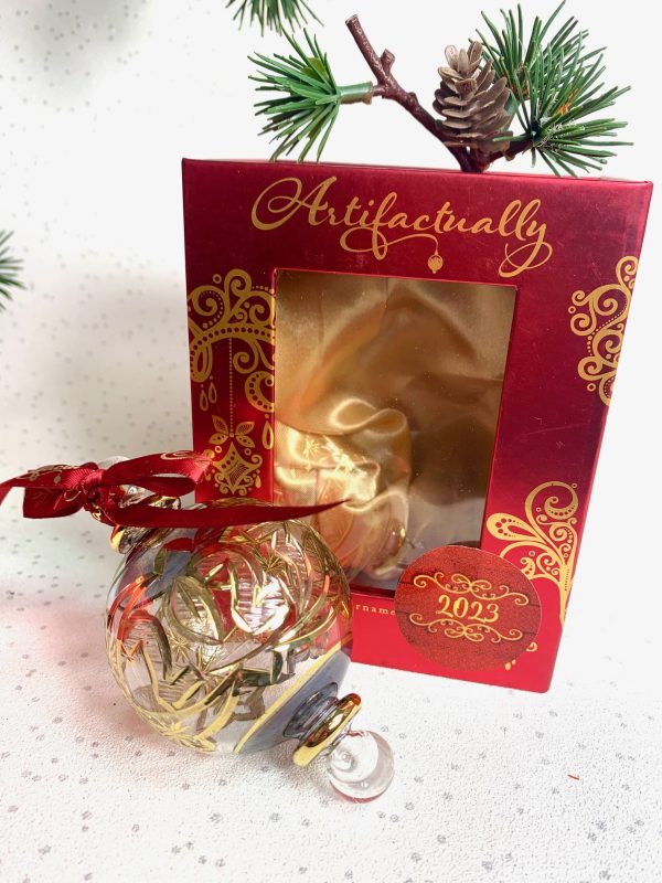2023 'Year' Bauble (M) ~ Smoke - Image 3