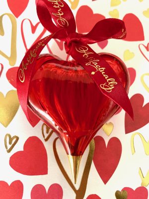 Valentine's Heart ~ Red/Gold