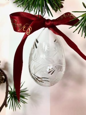Floral Egg Ornament (XS,S,M) ~ Silver