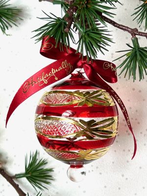Trilogy Ornament (M, L)  ~ Red