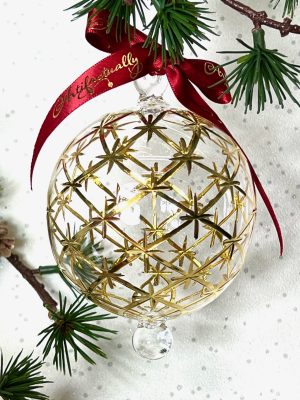 Galaxy Ornament (L) ~ Gold