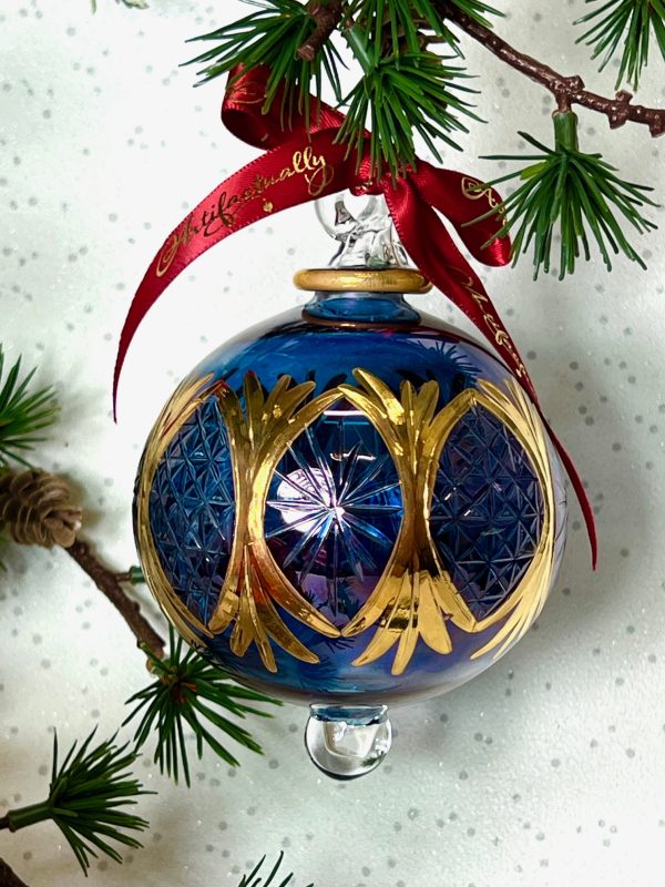 Blue Empress Ornament (L) ~ Blue