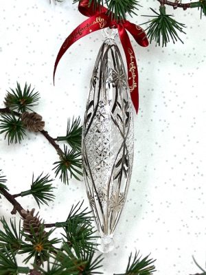 Spire Ornament (L) ~ Silver