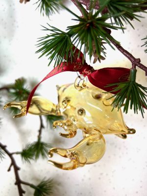 Mr Crabs Ornament (L) ~ Yellow