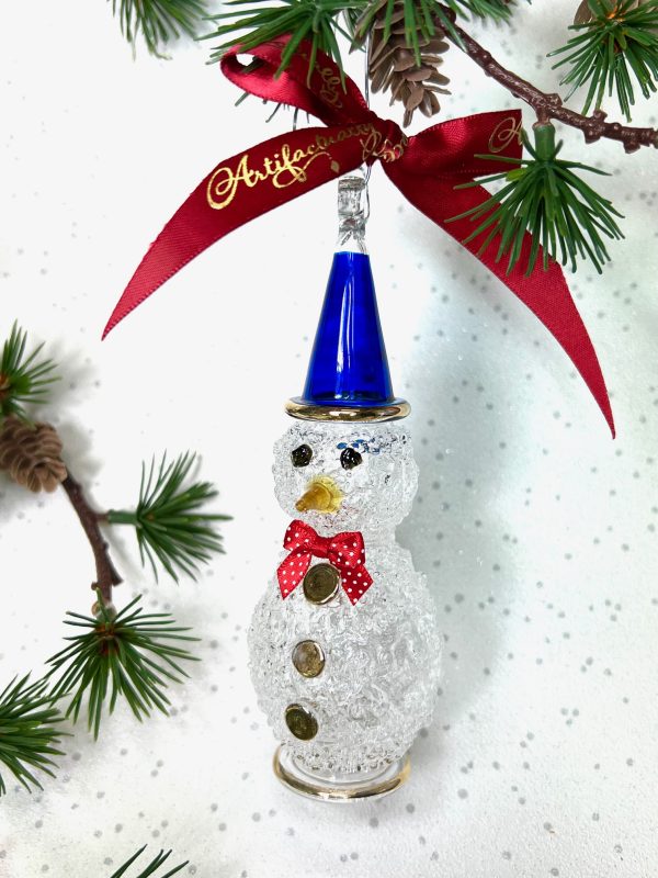 Frosty Snowman (L) ~ Blue