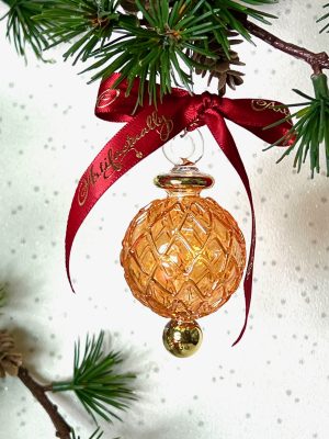 Ruby Lattice Ornament (XS,S) ~ Yellow
