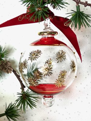 Starflash Ornament (XS,S,L) ~ Red