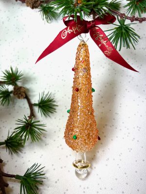 Victorian Christmas Tree ~ Yellow