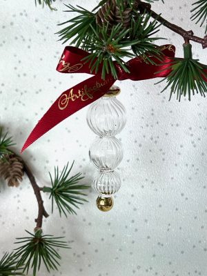 Swirl Trio Drop (XS) ~ Gold