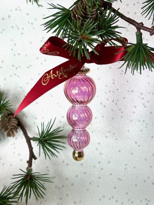 Swirl Trio Drop (XS) ~ Pink