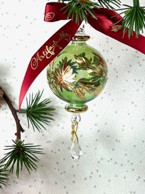Daisy Etch Crystal (S,M) ~ Green
