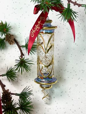 Scroll Ornament (L) ~ Blue