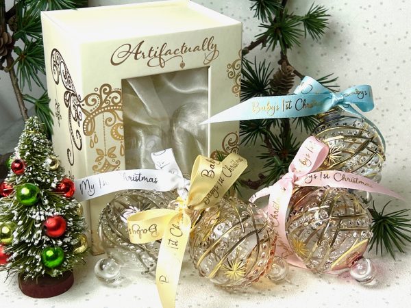 Baby’s 2025 Victorian Star ornament (S) ~ Lemon - Image 2