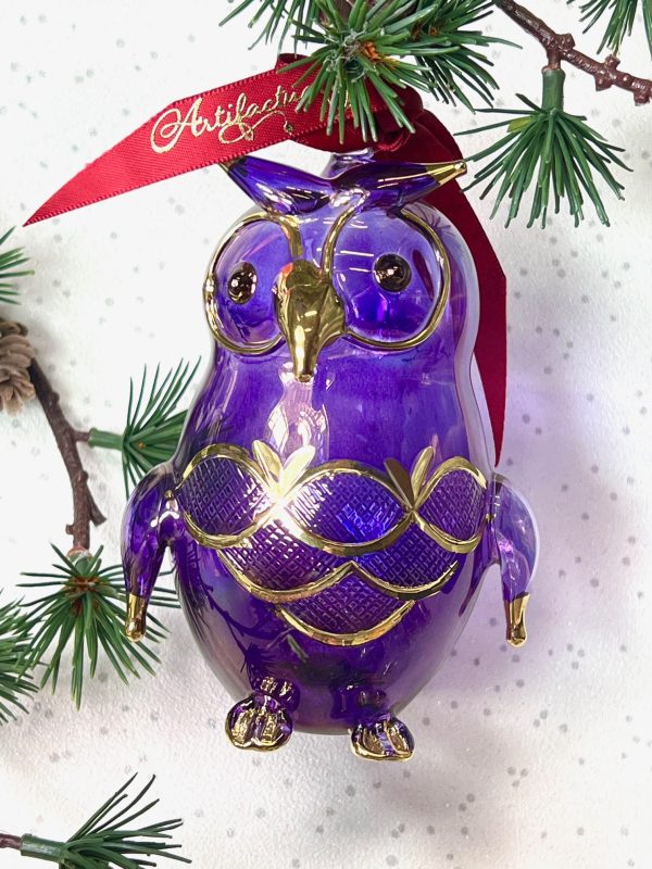 Wise Old Owl - Purple