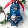 Wise Old Owl - Blue