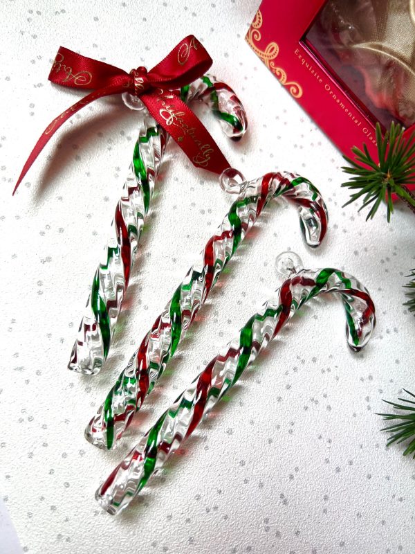 Candy Cane (L) ~ Green/Red - Image 2