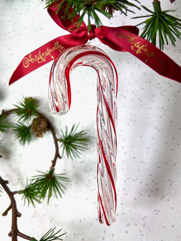 Candy Cane (L) ~ Red/White