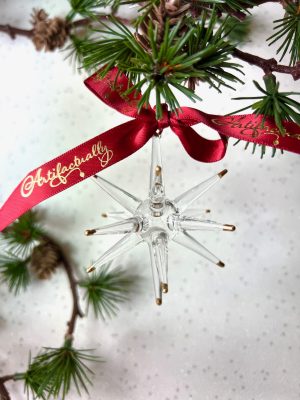 Gold Tip Star (M) ~ Clear/Gold