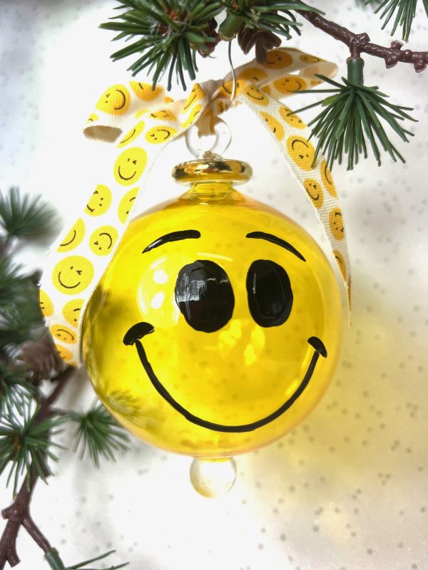 Happy Ornament (L) ~ Yellow - Image 2