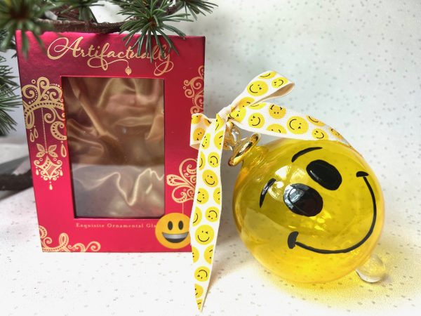 Happy Ornament (L) ~ Yellow - Image 3