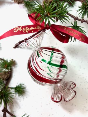 Jumbo Round Sweet (L) ~ Red/Green