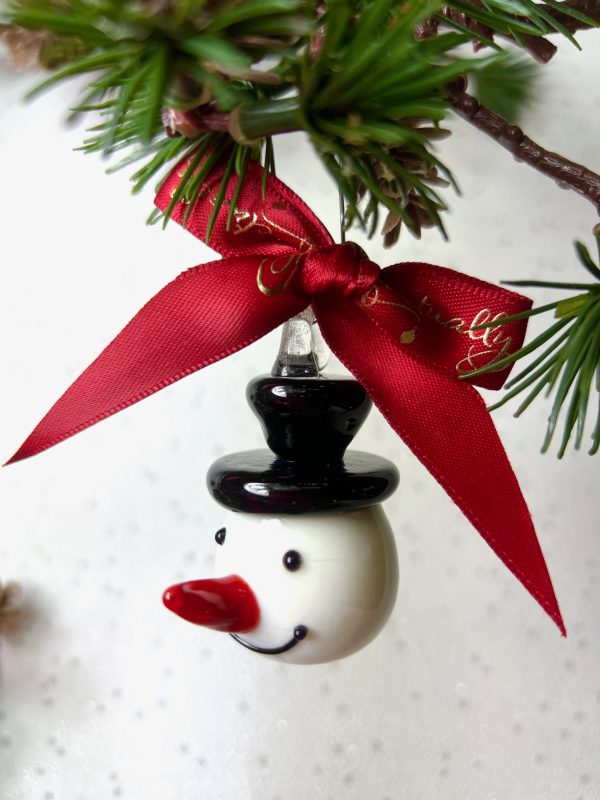 Snowman Head (XS) ~ White