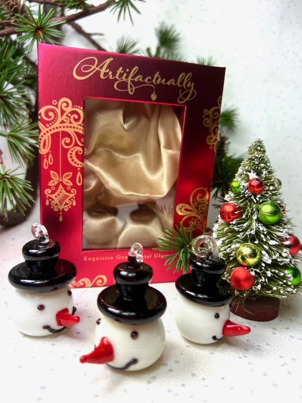 Snowman Head (XS) ~ White - Image 3