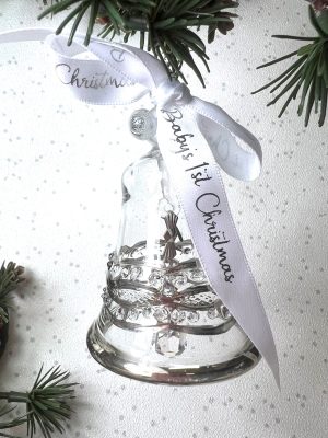 Baby’s 2025 Christmas Bell (S) ~ Silver