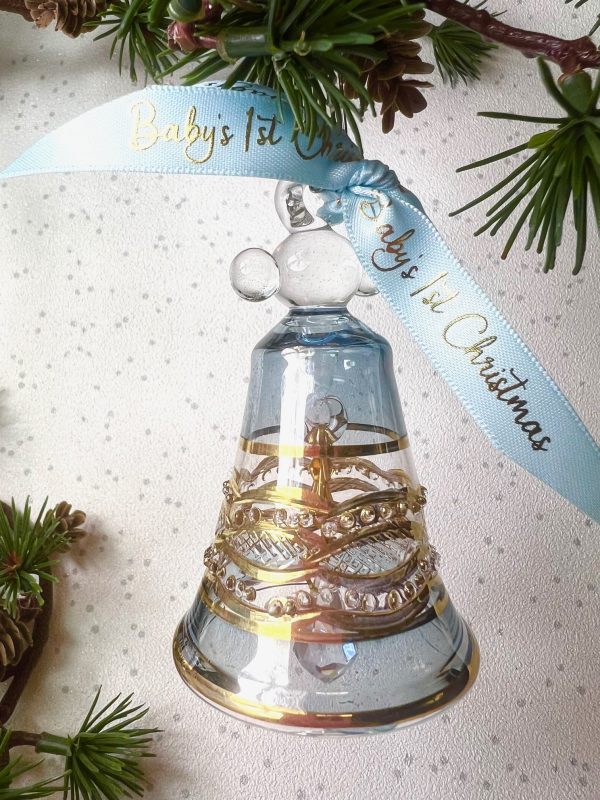 Baby’s 2025 Christmas Bell (S) ~ Ice Blue