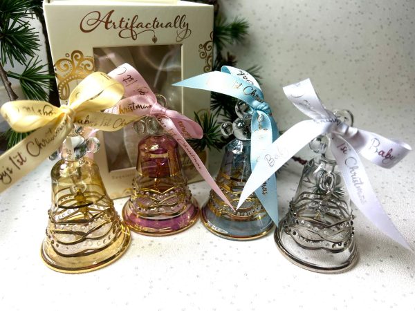 Baby’s 2025 Christmas Bell (S) ~ Pink - Image 2