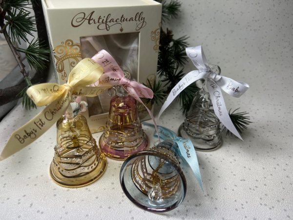Baby’s 2025 Christmas Bell (S) ~ Pink - Image 3