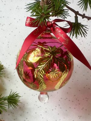 Botanical Bauble (M,L) ~ Red