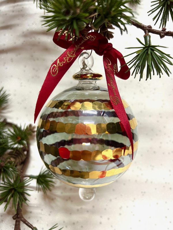Saturn Ornament (L) ~ Sage Green