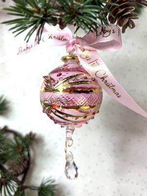Baby’s 2025 Victorian Crystal (S) ~ Pink