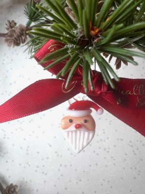Mini's Santa Head~ Red