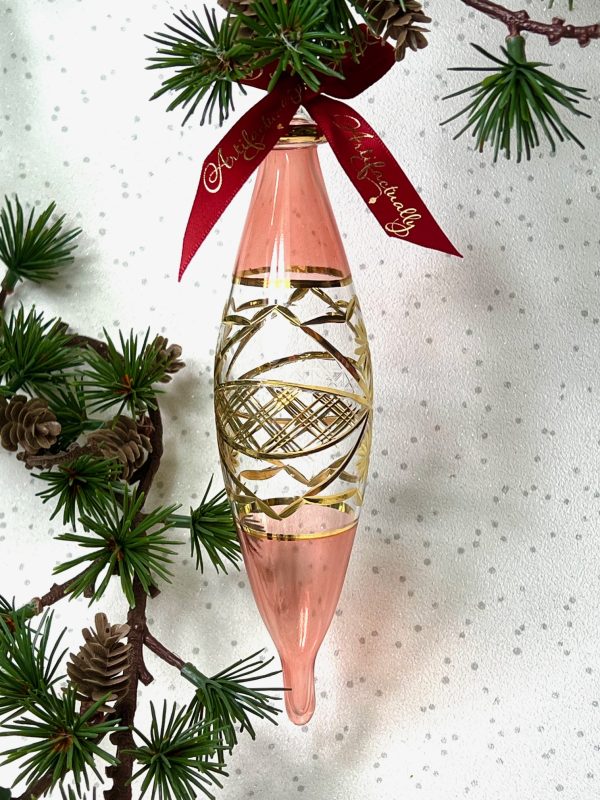 Victorian Float Ornament (L) ~ Blush