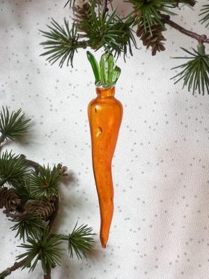 Carrot Ornament (M) ~ Orange