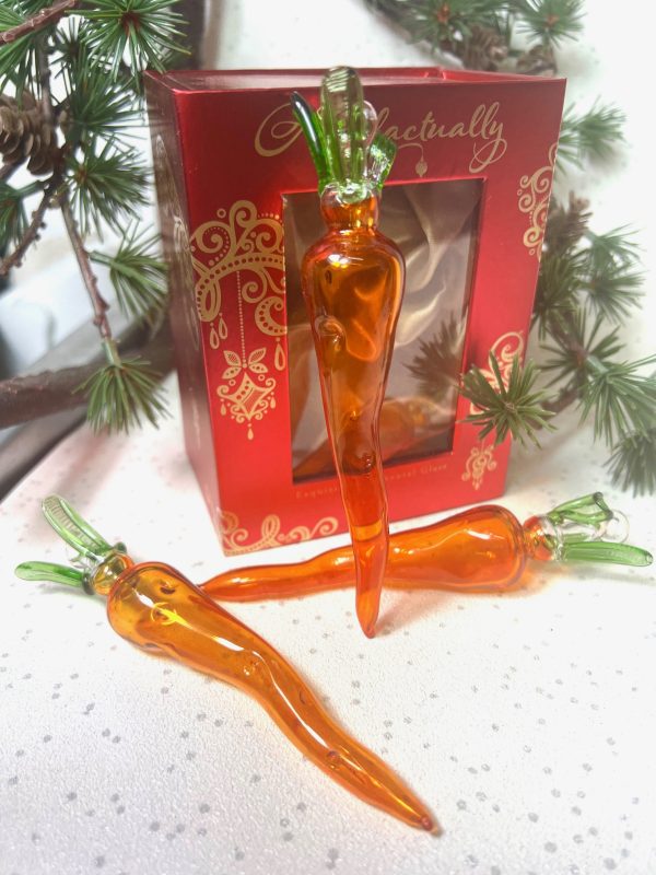 Carrot Ornament (M) ~ Orange - Image 4