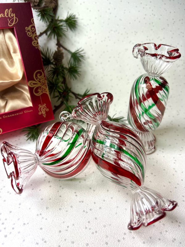 Jumbo Sweets (L) ~ Red/Green (Set of 3)