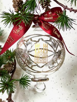 York Minster Ornament (L) ~ Silver