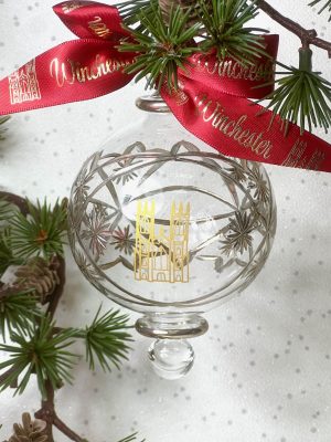 Winchester Cathedral Ornament (L) ~ Silver