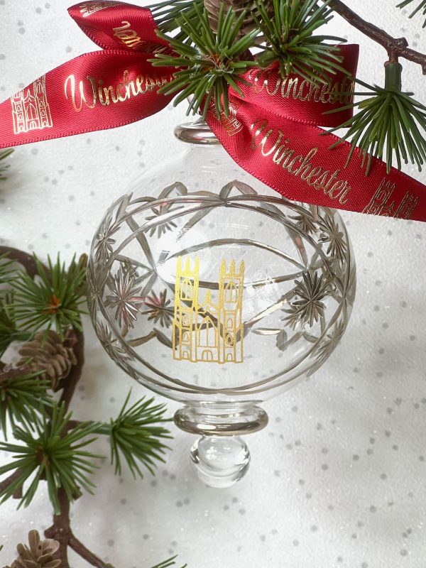 Winchester Cathedral Ornament (L) ~ Silver