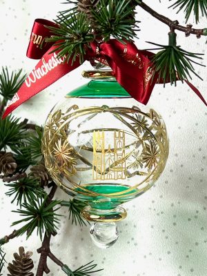 Winchester Cathedral Ornament (L) ~ Green