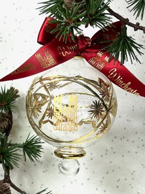 Winchester Cathedral Ornament (L) ~ Gold