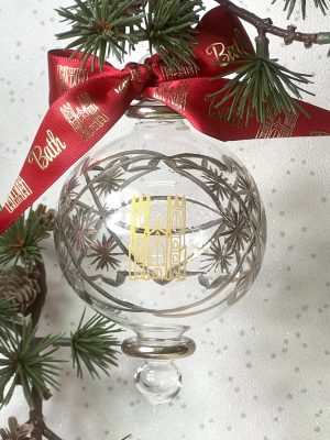 Bath Abbey Ornament (L) ~ Silver
