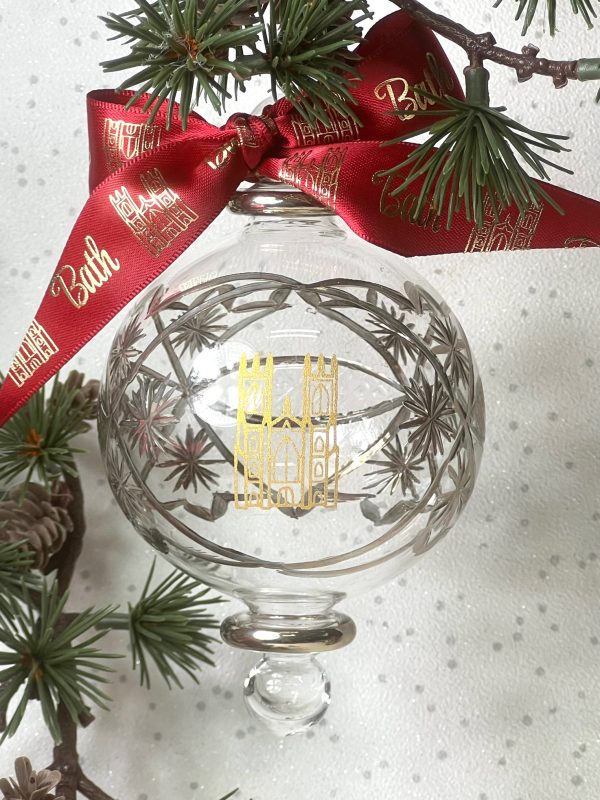 Bath Abbey Ornament (L) ~ Silver