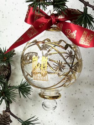 Bath Abbey Ornament (L) ~ Gold