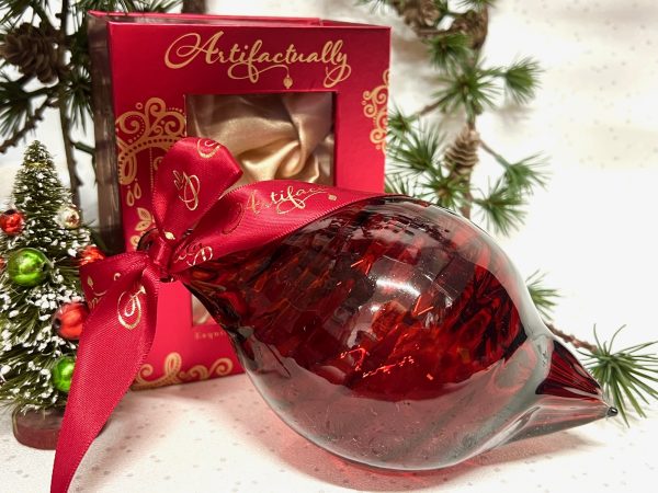 Ruby Swirl Oblong (XL) ~ Deep Red - Image 2
