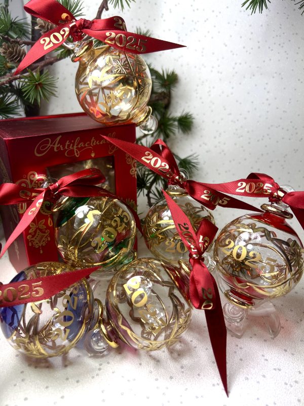 2025 ‘YEAR’ Bauble (M) ~ Yellow - Image 2